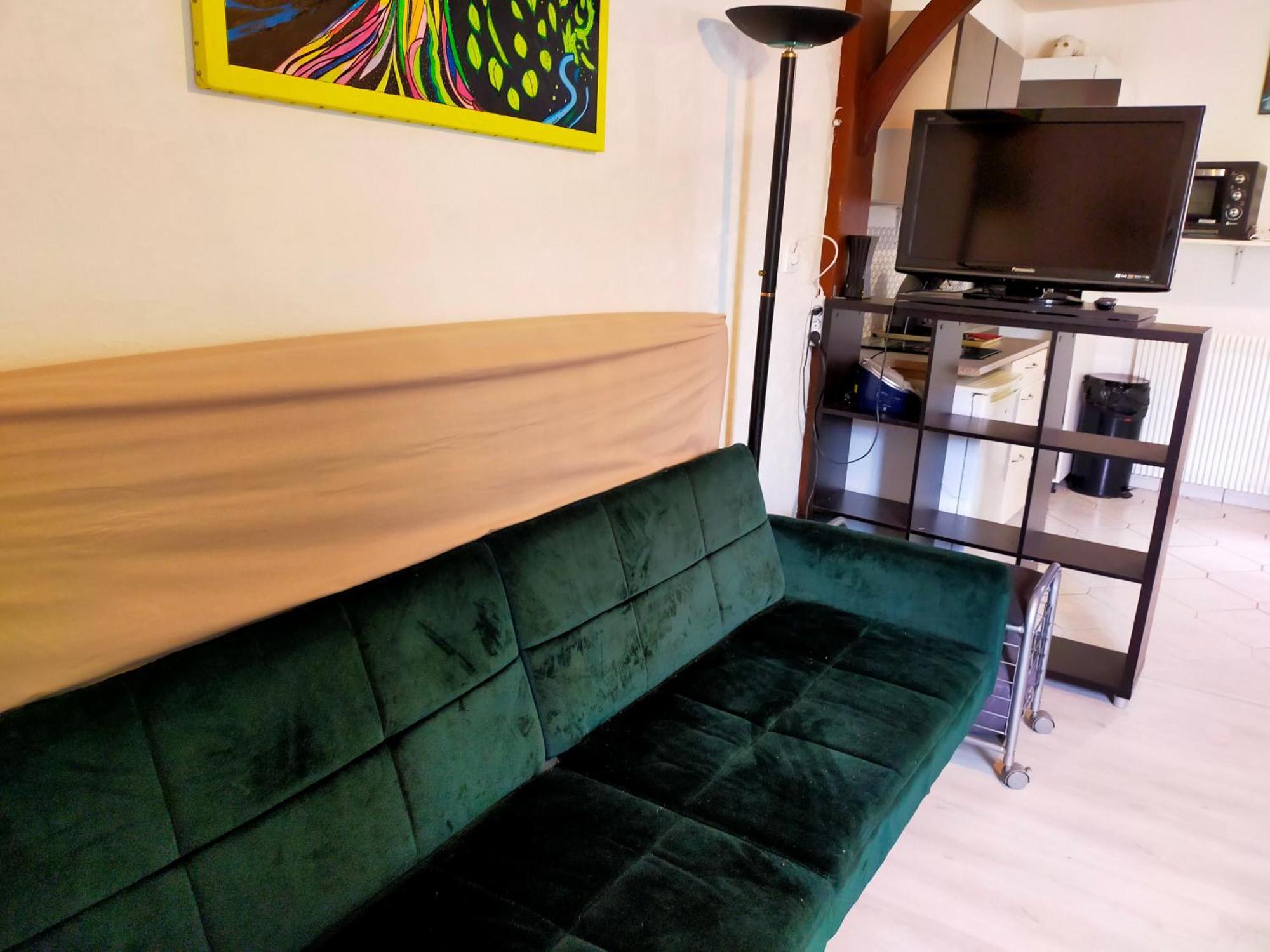 Studio En Rdc Avec Balcon Centre Vitre Екстер'єр фото